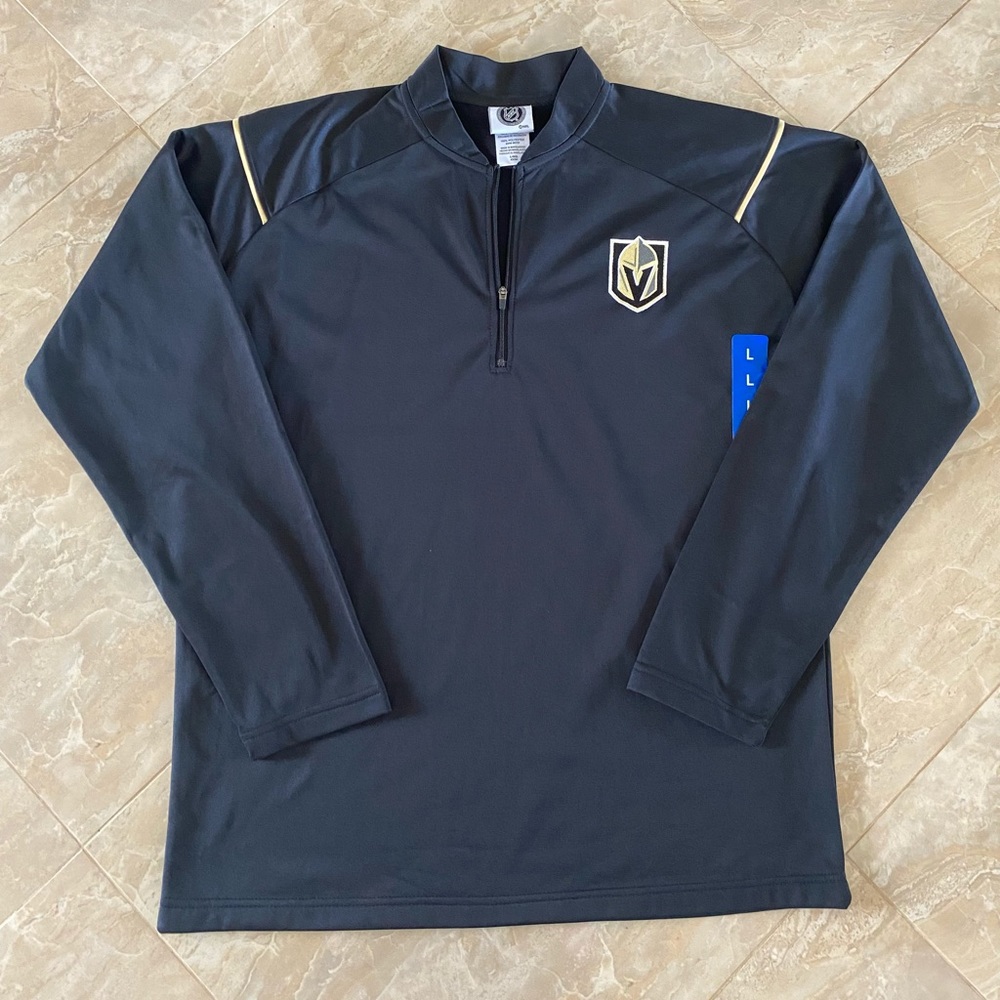 Men’s NHL Golden Knights Quarter Zip Up Jacket